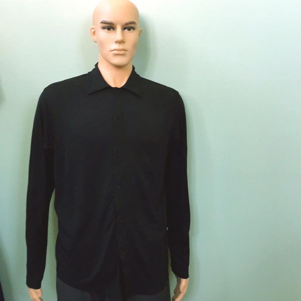 Versace Jeans Couture Men Black Shirt - image 1